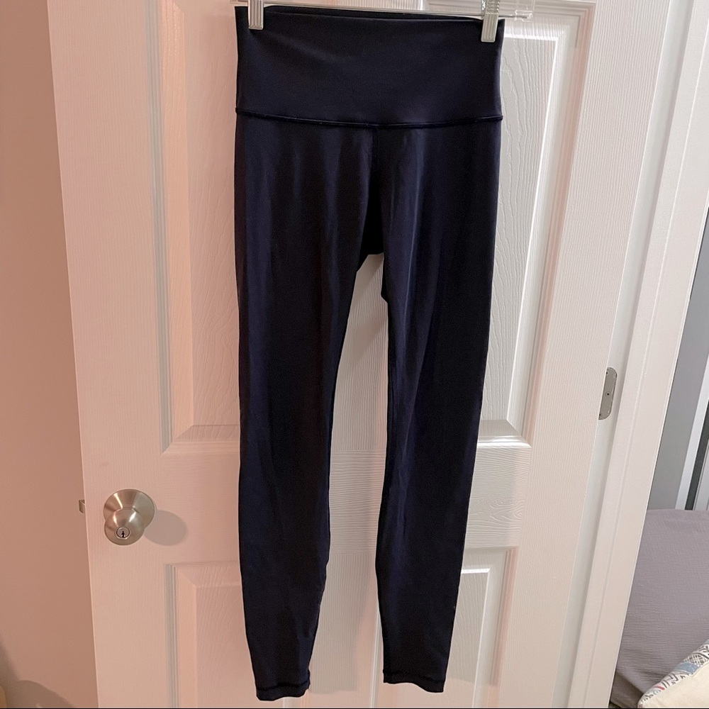 Lululemon Wunder Unders High waist Navy Luon